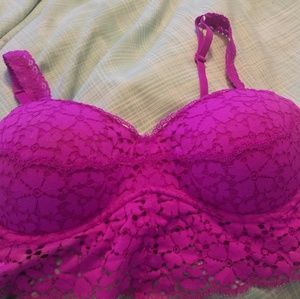 PINK VS bralette